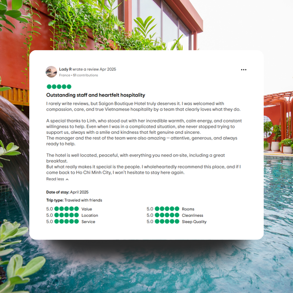 Du Khách Nói Gì Về Me Saigon Boutique Hotel?