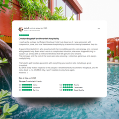 Du Khách Nói Gì Về Me Saigon Boutique Hotel?